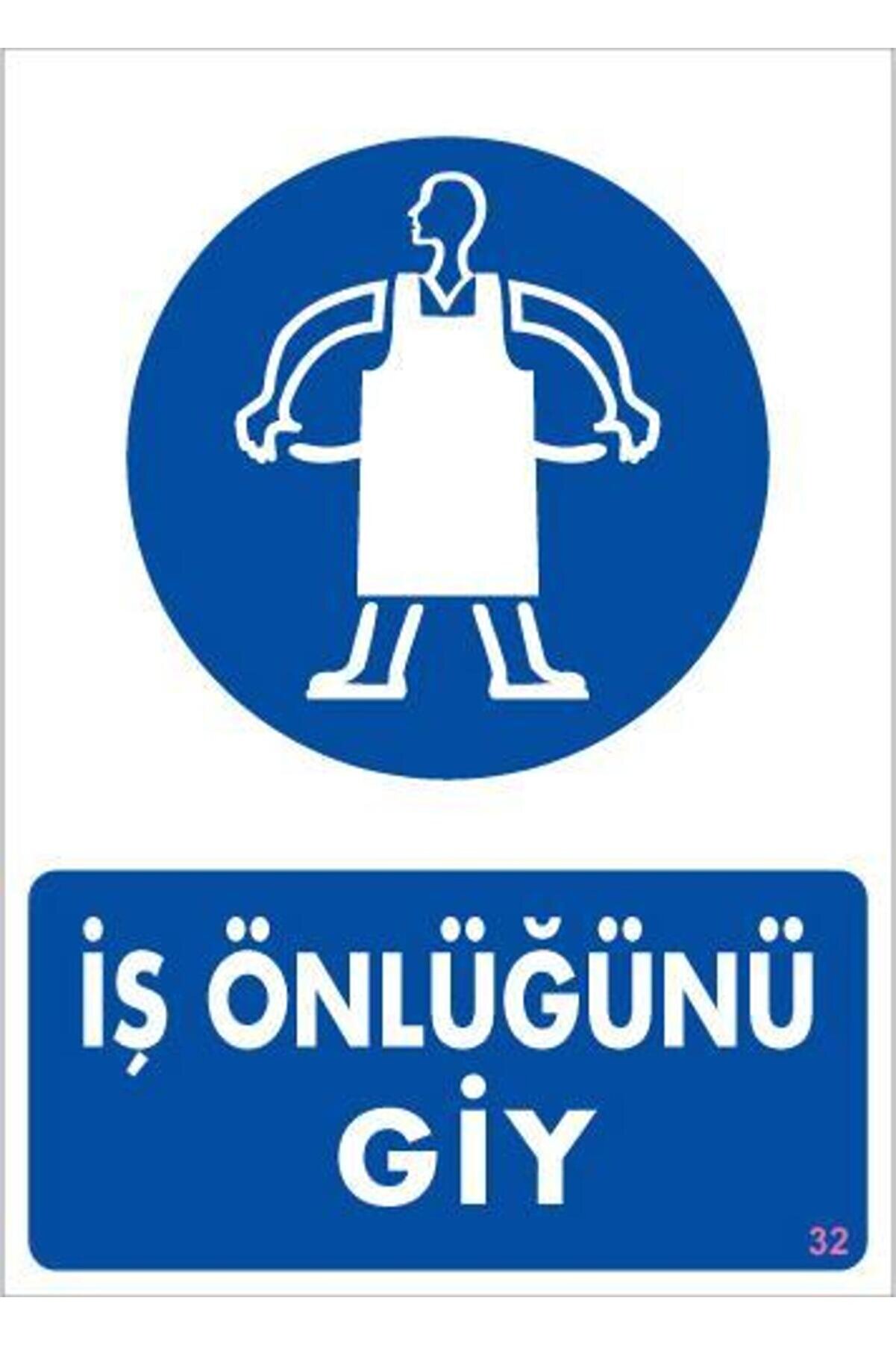 Ethab Ti̇caret İş &Ouml;nl&uuml;ğ&uuml; Gi̇y Uyarı Levhası 25X35 Kod32