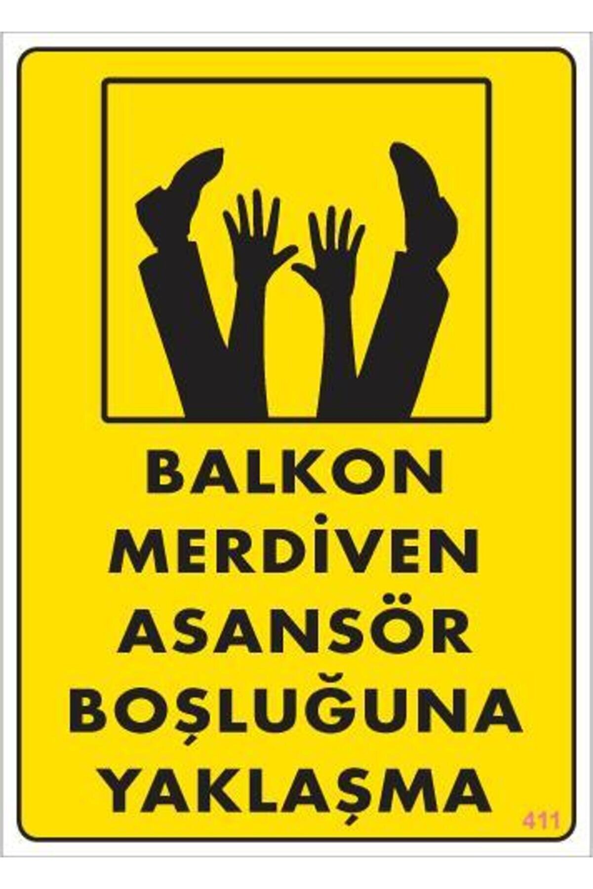 Ethab Ti̇caret Boşluğa Yaşlaşma Uyarı Levhası 25X35 Kod411