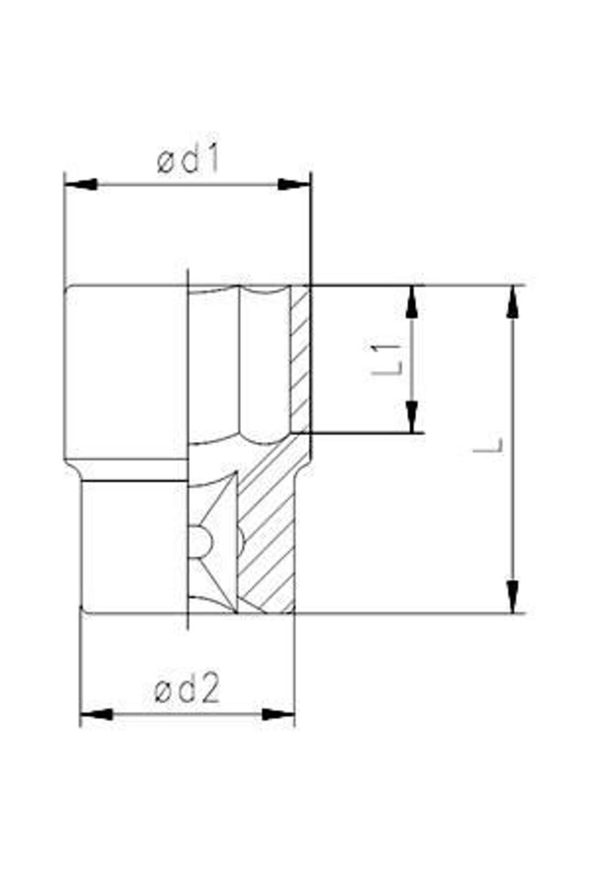 Ethab Ti̇caret Elta 1115 1/2   Lokma Anahtar 18 Mm