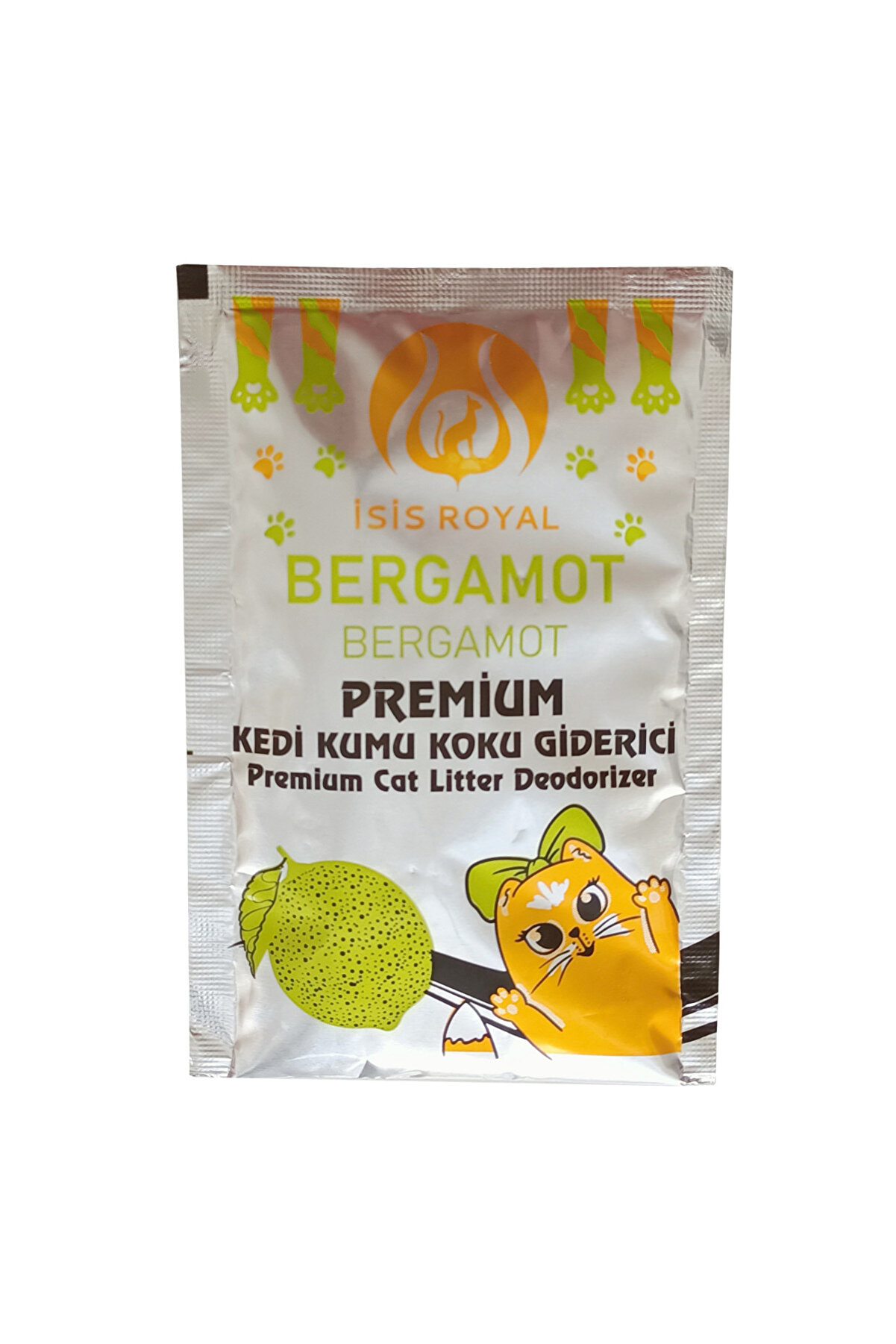Bi̇lfold Kedi̇ Kumu Koku 25 Gr Bergamot Kokulu