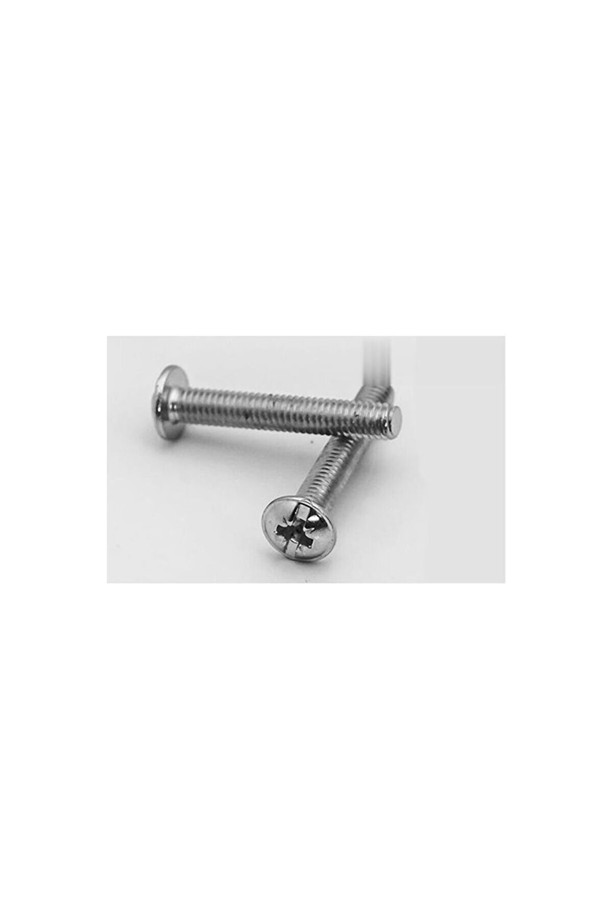 evimdeyokyok Yuvarlak Yıldız Başlı RYSB Kulp Vidası, Civata M4x40 - 500 Adet
