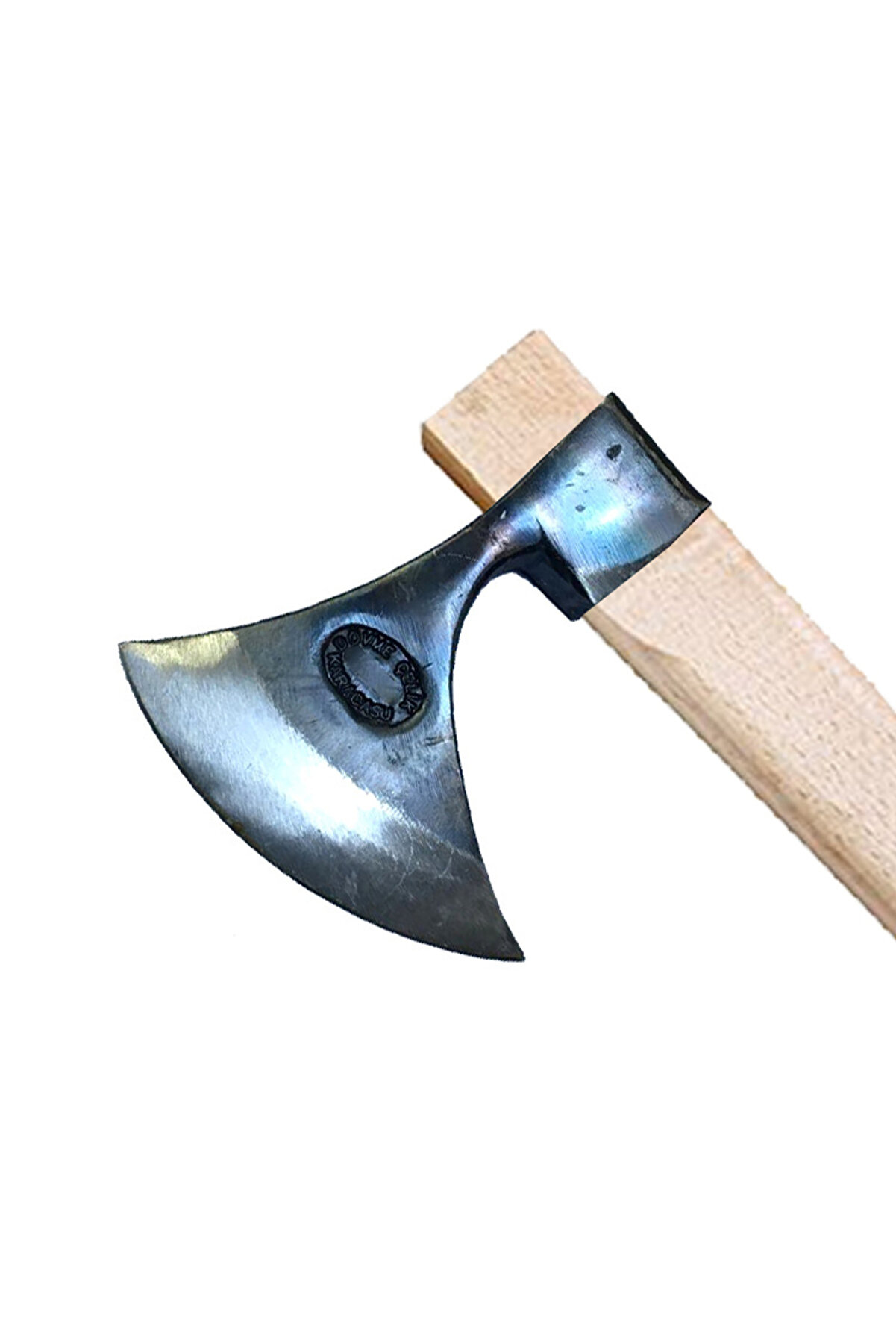 Karacasu Saplı Ay Balta 90 Cm - Dövme Çeli̇kten
