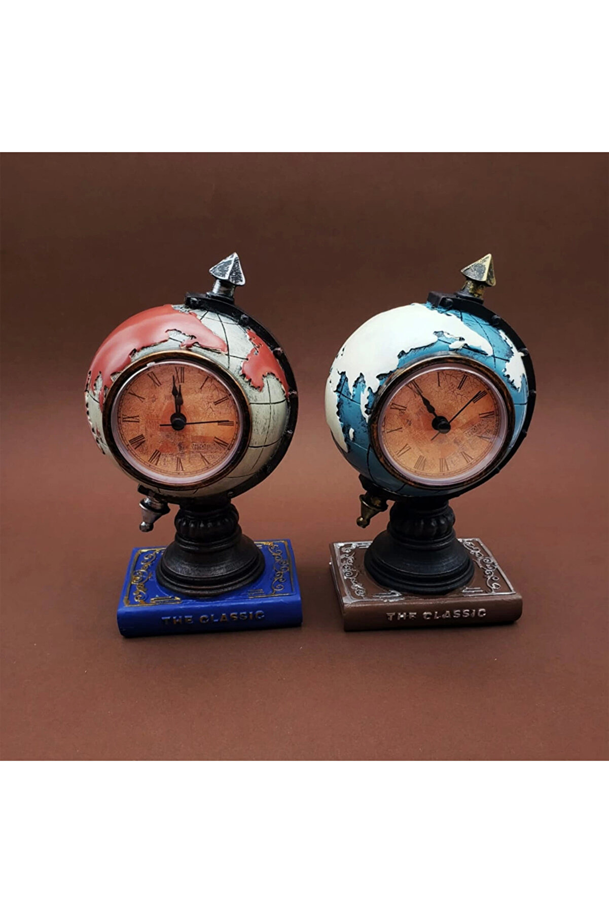 Herşeyburdamoda Kri̇stal Cam D&uuml;nya Orta Boy