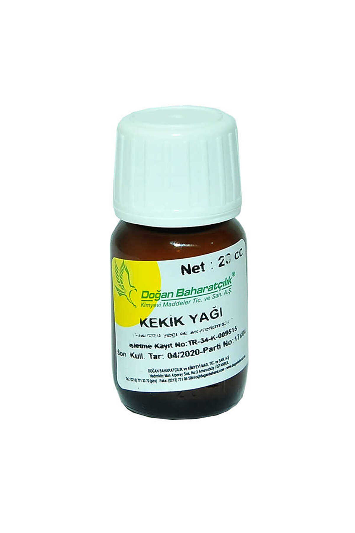 Ethab Ti̇caret Keki̇k Yağı 20 Cc