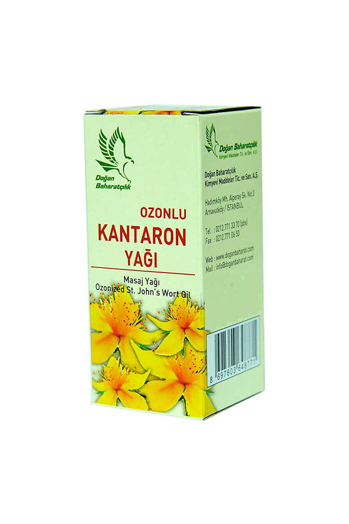 Bi̇lfold Ozonlu Kantaron Yağı 50Cc