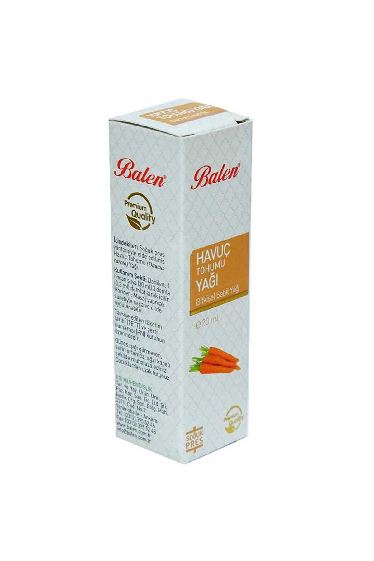 Ethab Ti̇caret Havu&ccedil; Tohumu Yağı Soğuk Pres 20 Ml Cam Şi̇şe