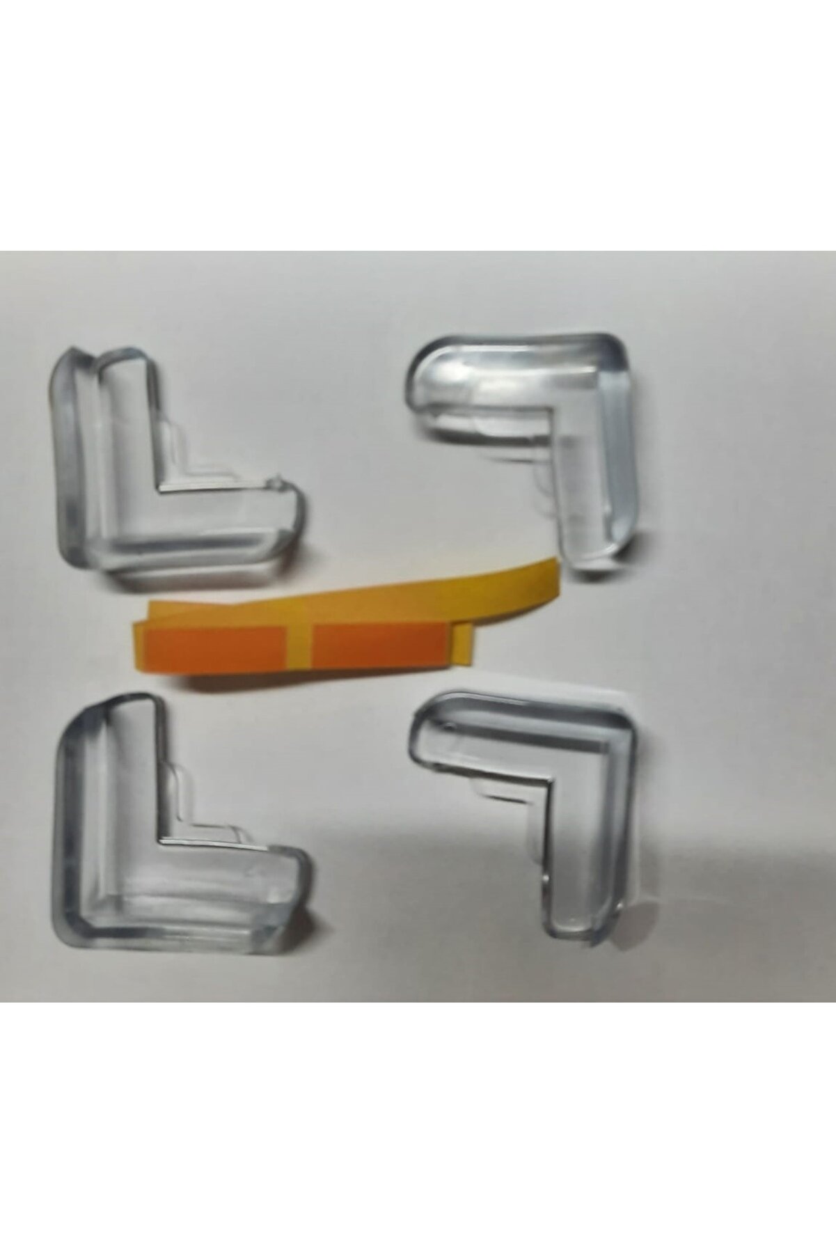 Ethab Ti̇caret 4 L&uuml; Masa Sehpa K&ouml;şe Koruyucu Si̇li̇kon- &Ccedil;ocuk Koruma Aparatı