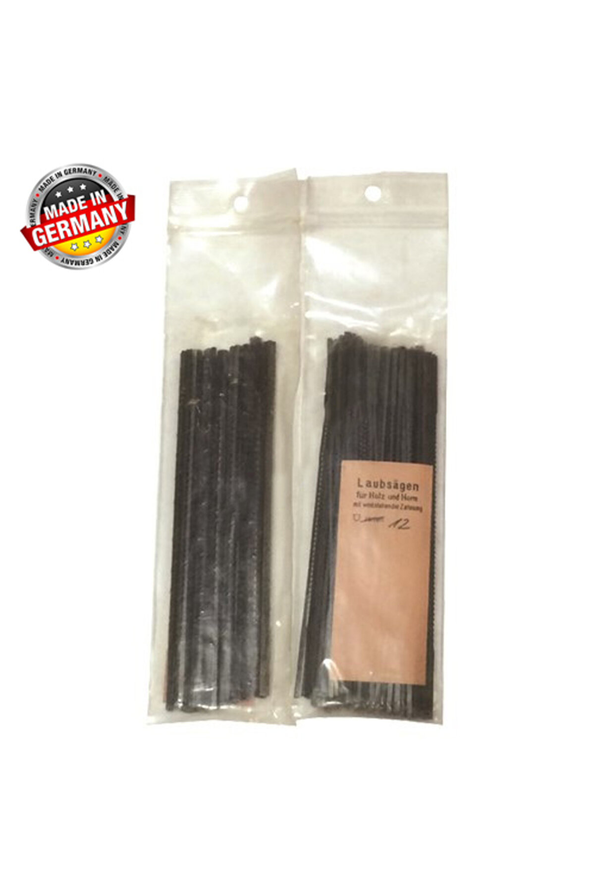 evimdeyokyok Laubsagen Pembe Düz Ahşap Kıl Testere Ağzı No:5 - 144 Adet