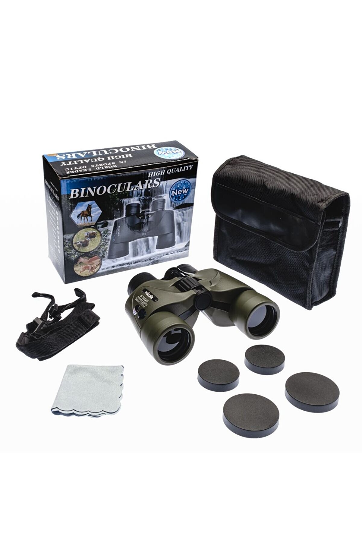 evimdeyokyok 8-32X40 Zoom Dps I Zoomlu Süper Kaliteli Dürbün Yeşil