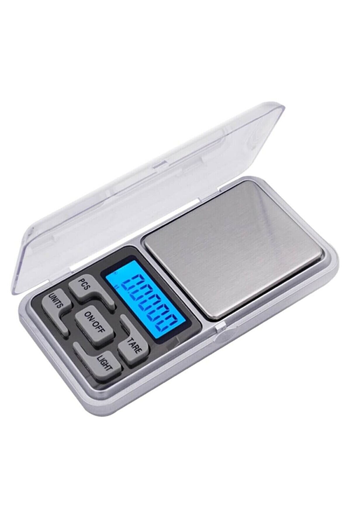 evimdeyokyok Dijital Hassas Elektronik Kuyumcu Cep Terazisi Tartı 500 Gr / 0.1 Gr