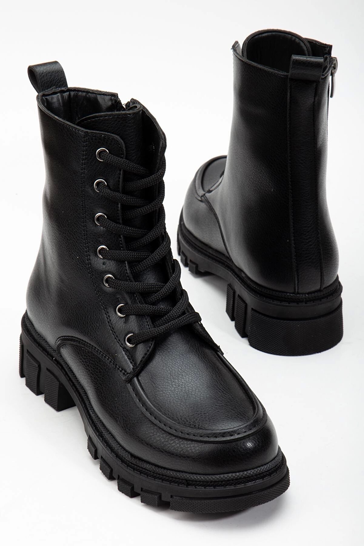 Gult Kadın Kalın Taban Bot Önü Di̇ki̇şli̇