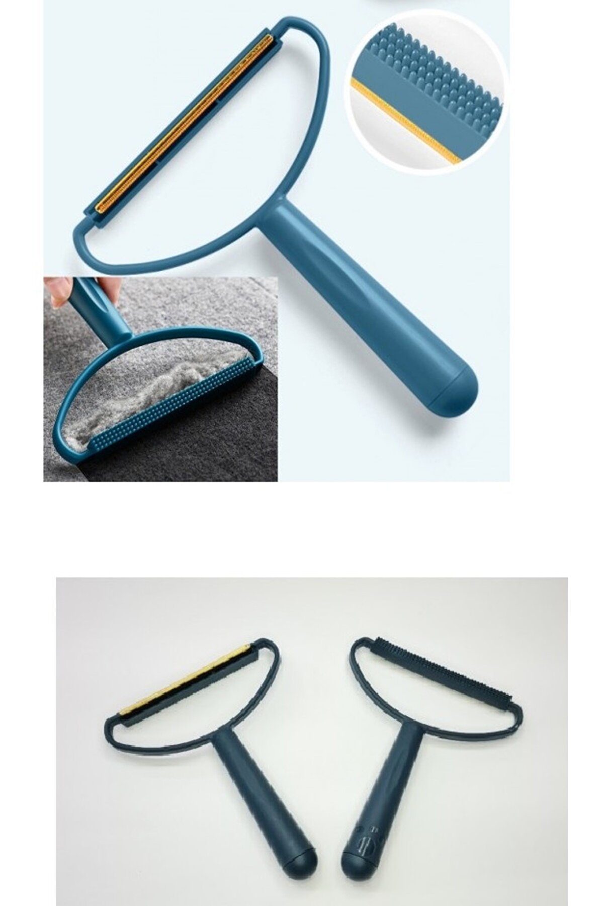 Go İthalat Kazak - Elbi̇se - Halı T&uuml;y&uuml; Temi̇zleme &Ccedil;i̇ft Taraflı T&uuml;y Ti̇fti̇k Toparlayıcı (4674)