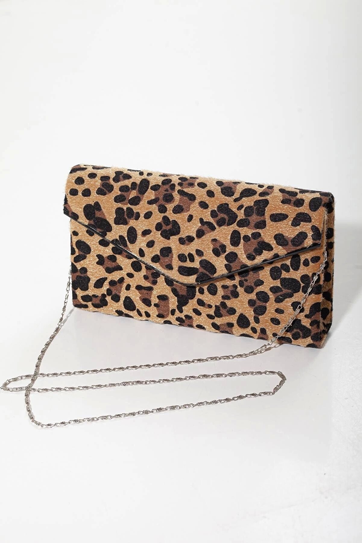 GULT Portföy Zarf Çanta Leopar