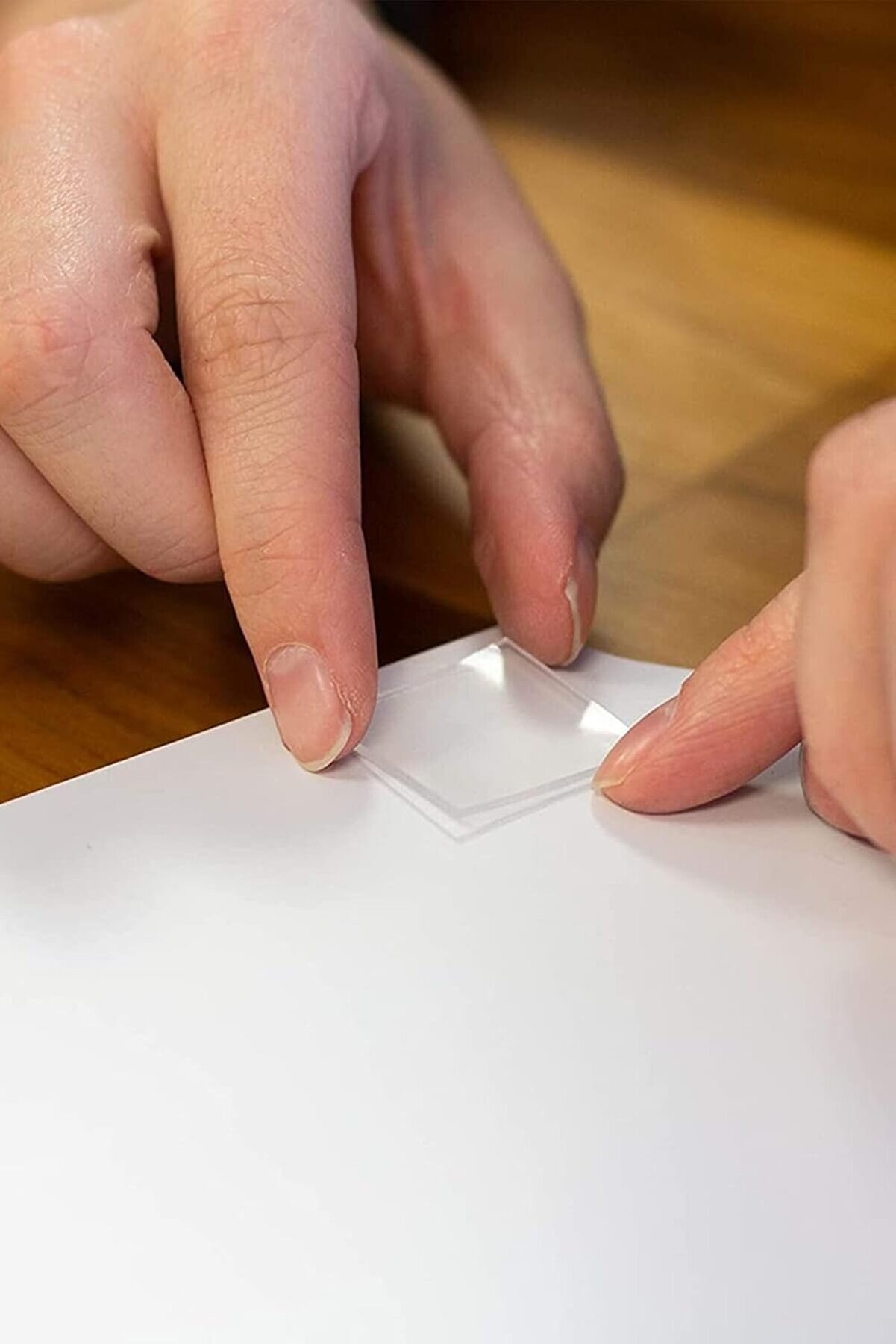 Ethab Ti̇caret Montaj Bandı 2.5 Kg - &Ccedil;i̇ft Taraflı Hazır Kesi̇lmi̇ş Si̇li̇kon Bant 12'Li̇ Montaj Bandı, Şeffaf