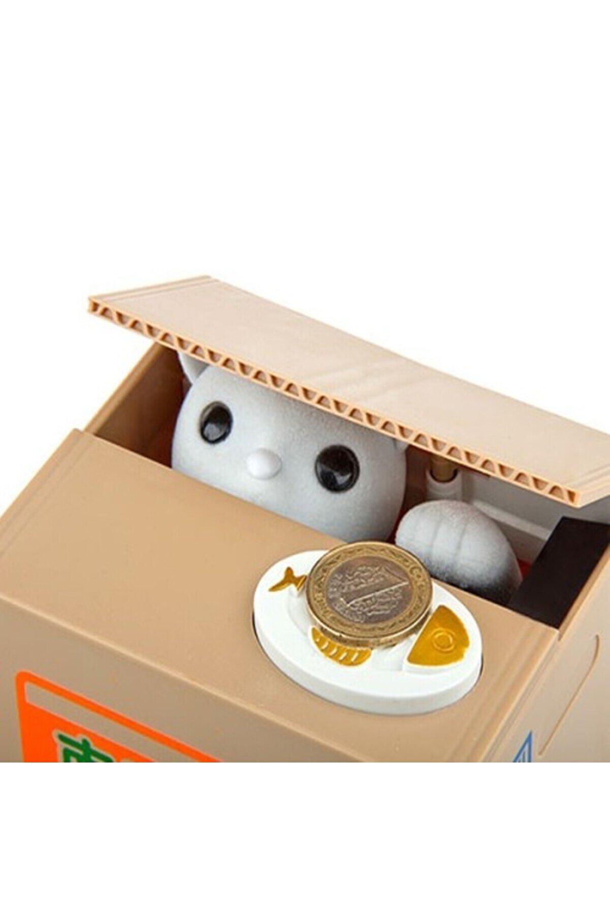 evimdeyokyok Para Çalan Hırsız Kedi Kumbara