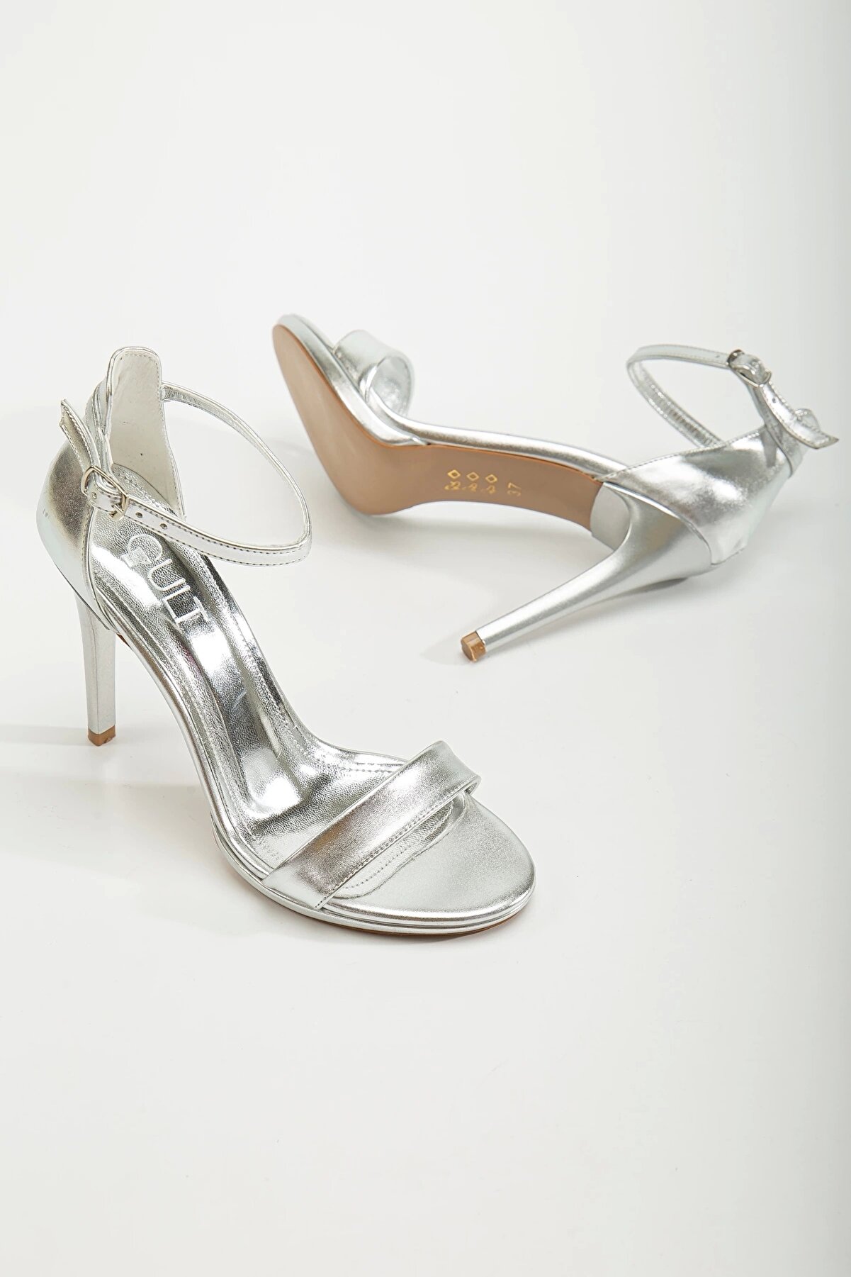 Gult Kadın Gece Ayakkabısı Neon Gümüş