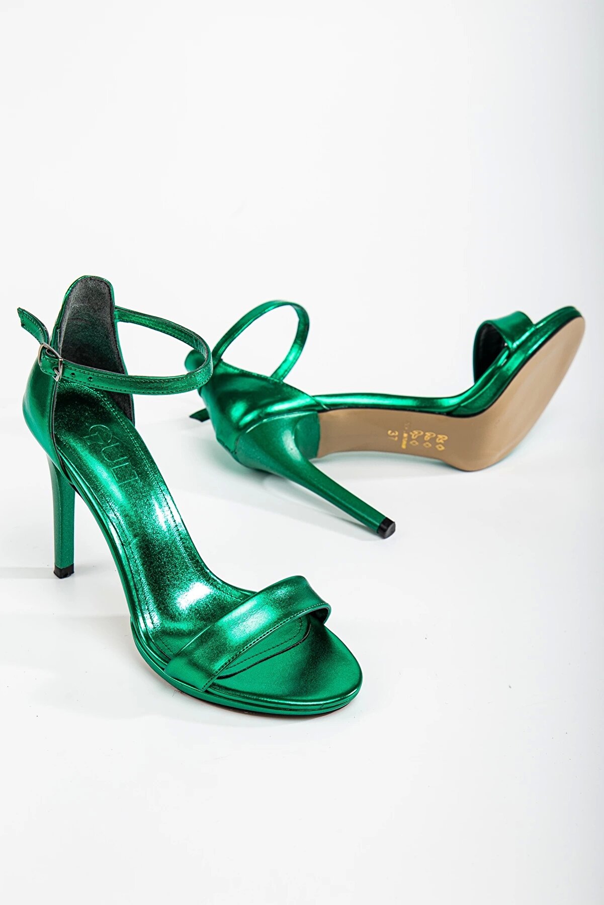 Gult Kadın Gece Ayakkabısı Neon Yeşi̇l