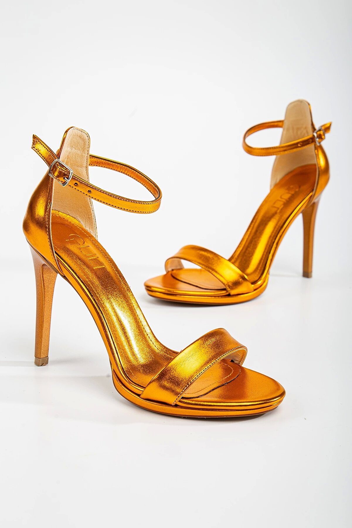 Gult Kadın Gece Ayakkabısı Neon Turuncu