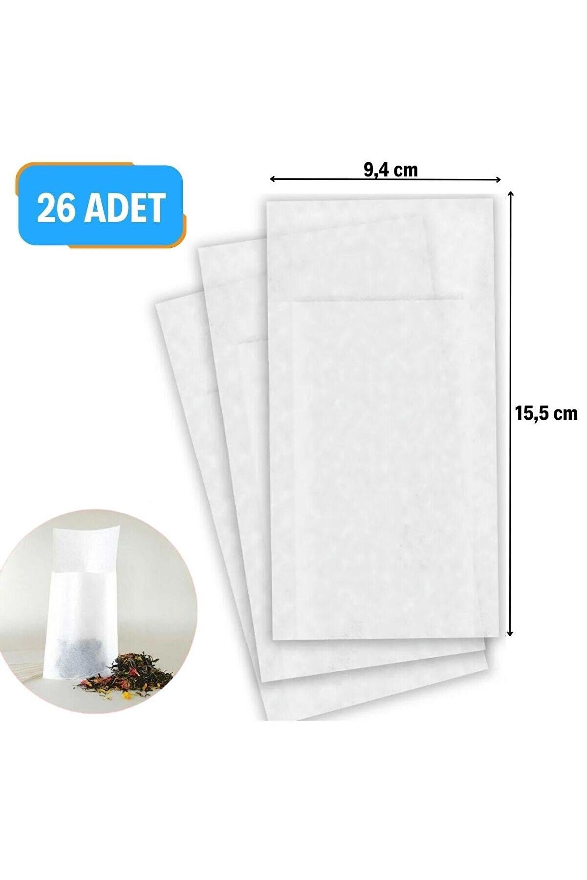 Go İthalat 26 Adet Prati̇k Kullan At &Ccedil;ay,Bi̇tki̇ &Ccedil;ayı,Fi̇ltre Kahve Demleme Poşeti̇ S&uuml;zgeci̇ (5263)