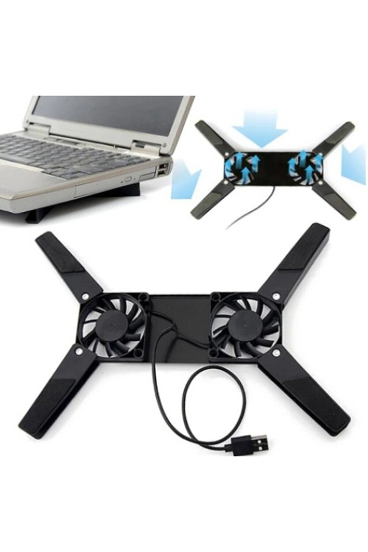 Katlanabi̇li̇r Laptop Soğutucu