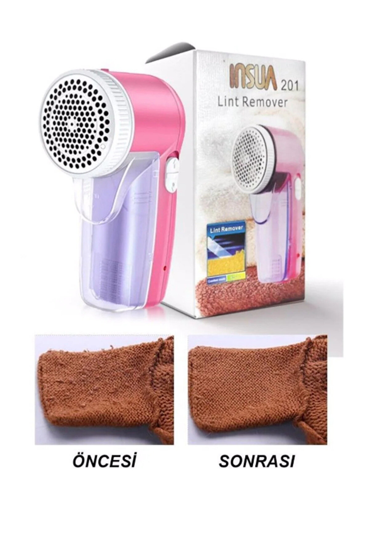 Go İthalat Şarjlı Kazak T&uuml;y Toplama Maki̇nesi̇ (4457)