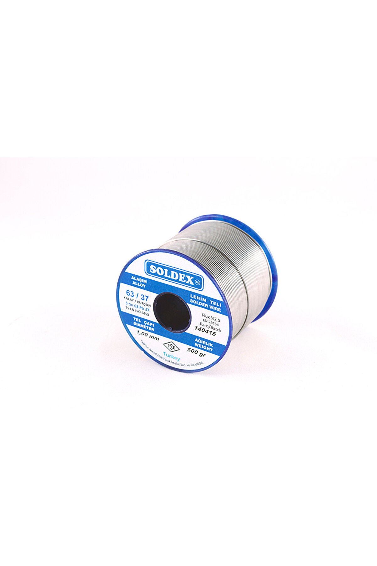 evimdeyokyok 63-37 Lehim Teli 200 Gr 0,75 mm, Sn:63 - Pb:37