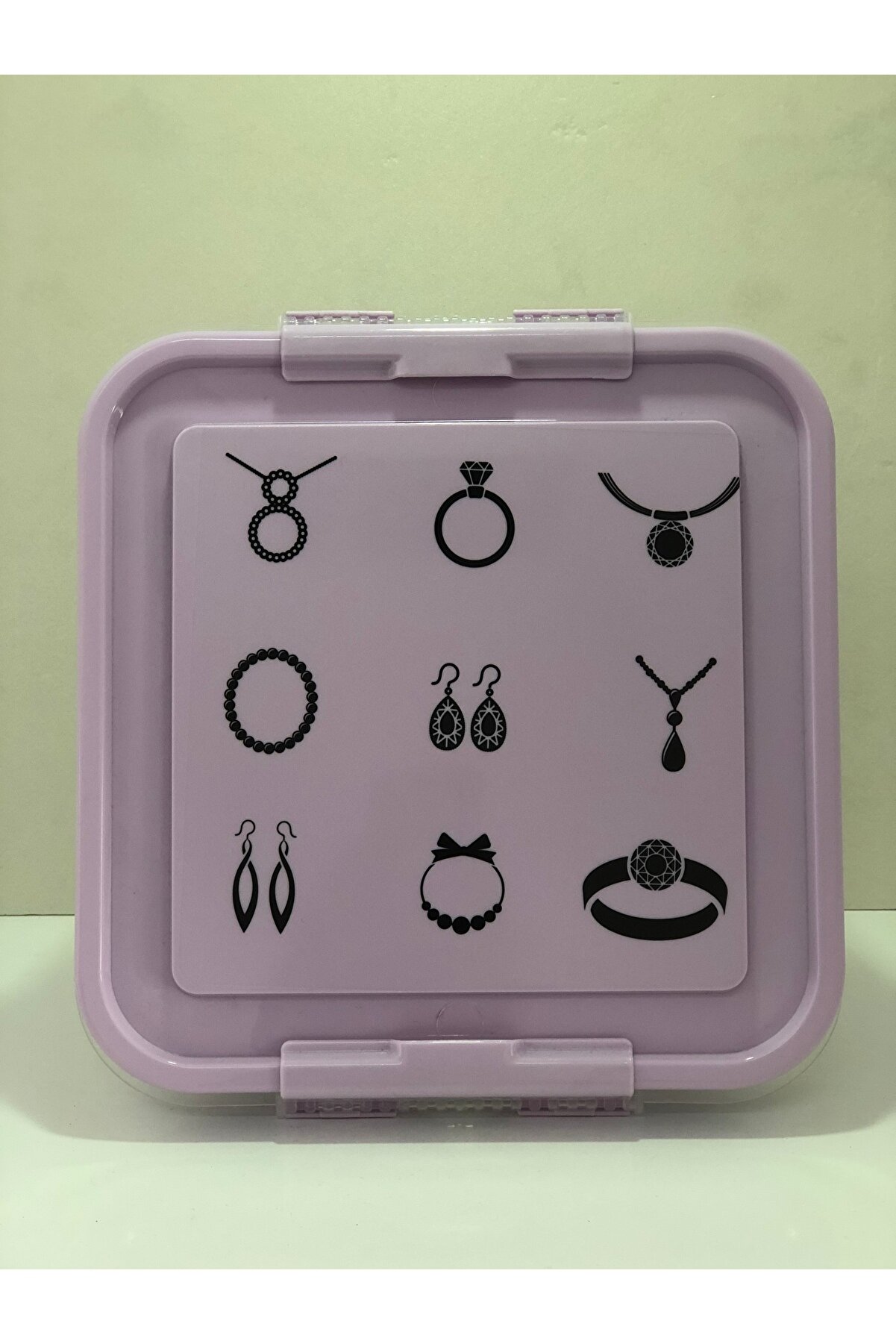 Bi̇lfold Takı Di̇ki̇ş Kutusu Saklama Kabı Hobi̇ Kutusu