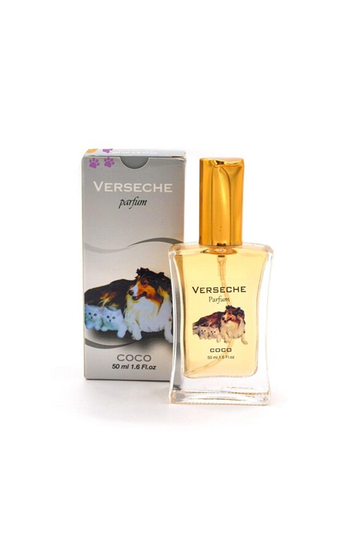 Se&ccedil;ki̇n Trend Verseche Coco Kedi̇ K&ouml;pek Parf&uuml;m&uuml; Cam Şi̇şe 50 Ml