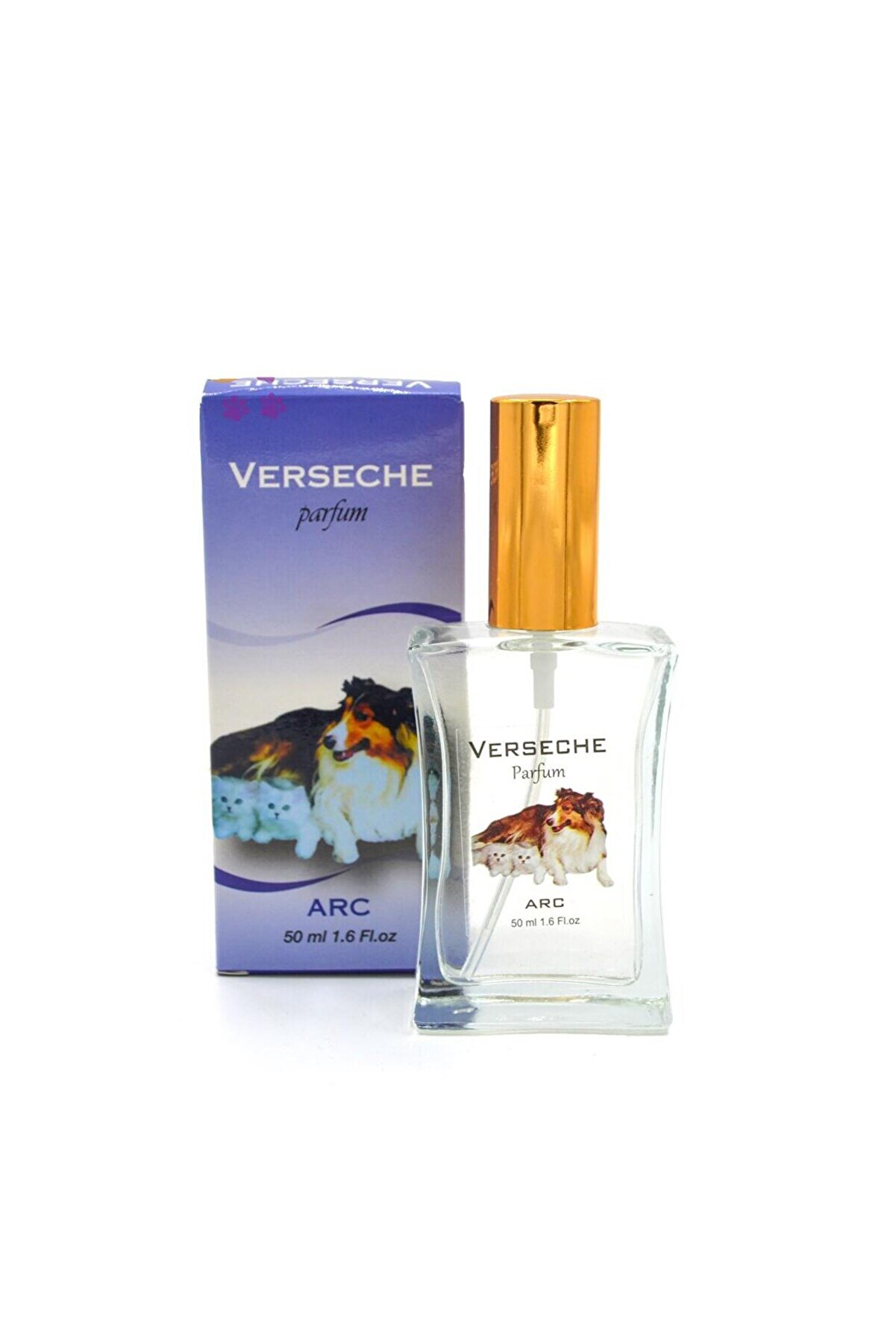 Se&ccedil;ki̇n Trend Verseche Arc Kedi̇ K&ouml;pek Parf&uuml;m&uuml; Cam Şi̇şe 50 Ml