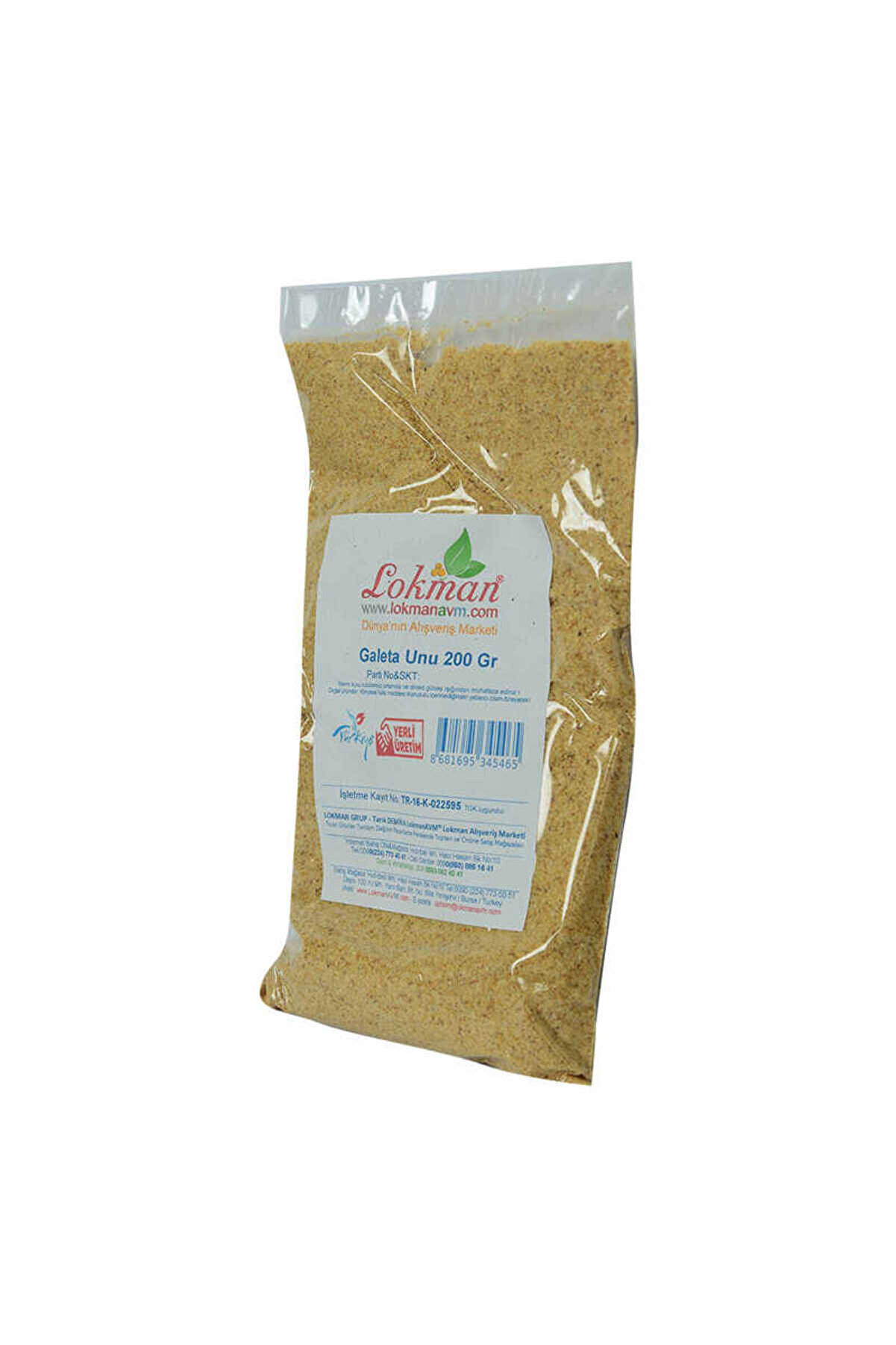 Ethab Ti̇caret Galeta Unu 200 Gr Paket