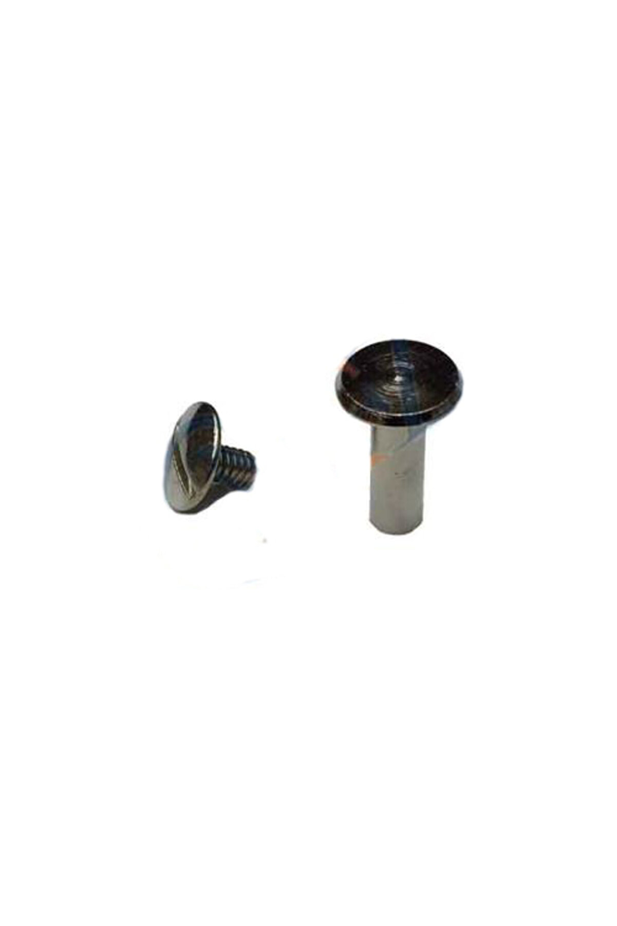 evimdeyokyok Cilt Menü, Katalog, Kartela Vidası, 13mm - Nikel, 100 Adet