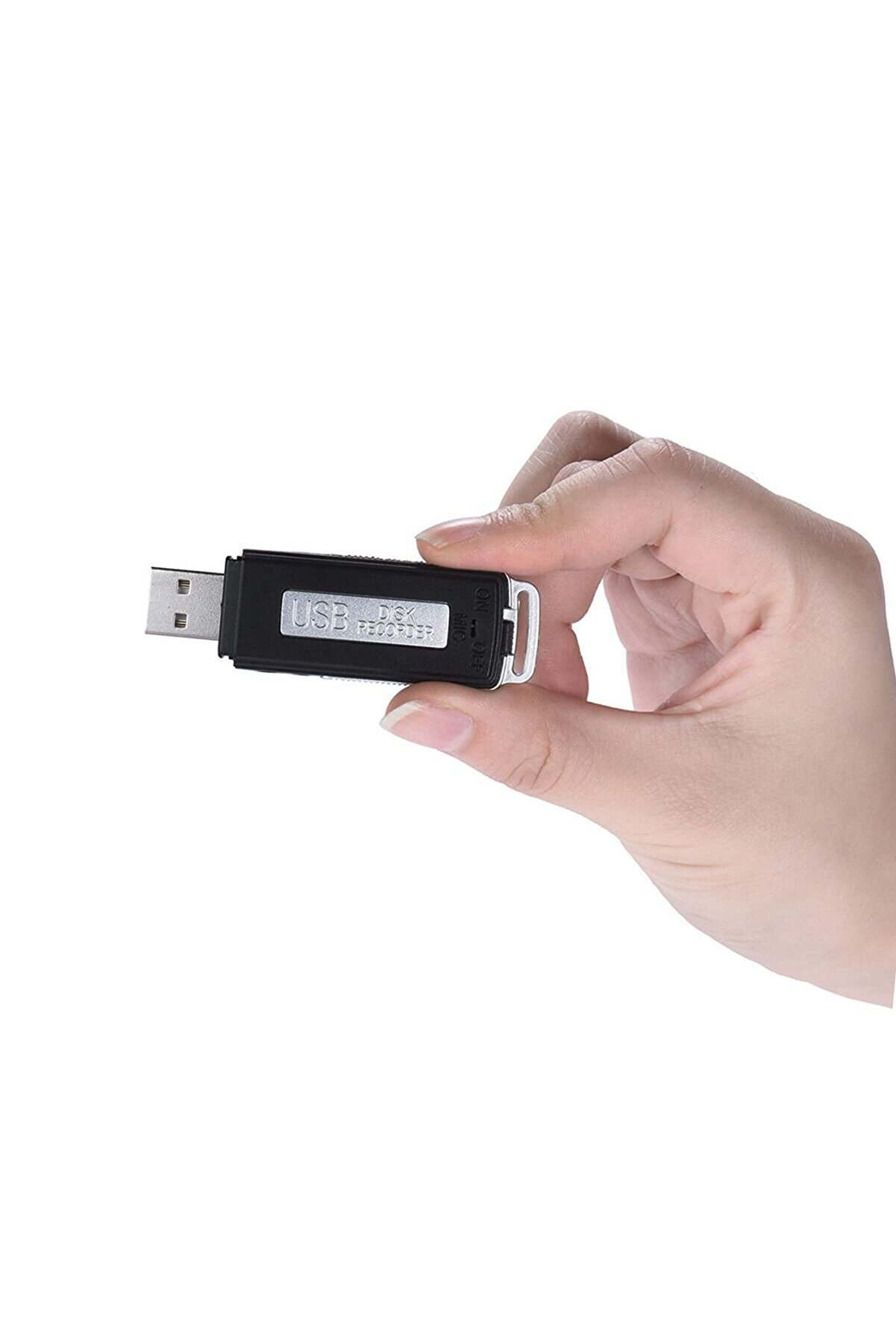 Ses Kayıt Ci̇hazı1 Kri̇stal Mi̇krofonlu 16 Gb Usb Görünümlü Ev Işyeri̇ Di̇nleme1 Ci̇hazı Si̇yah Renk Adet 9