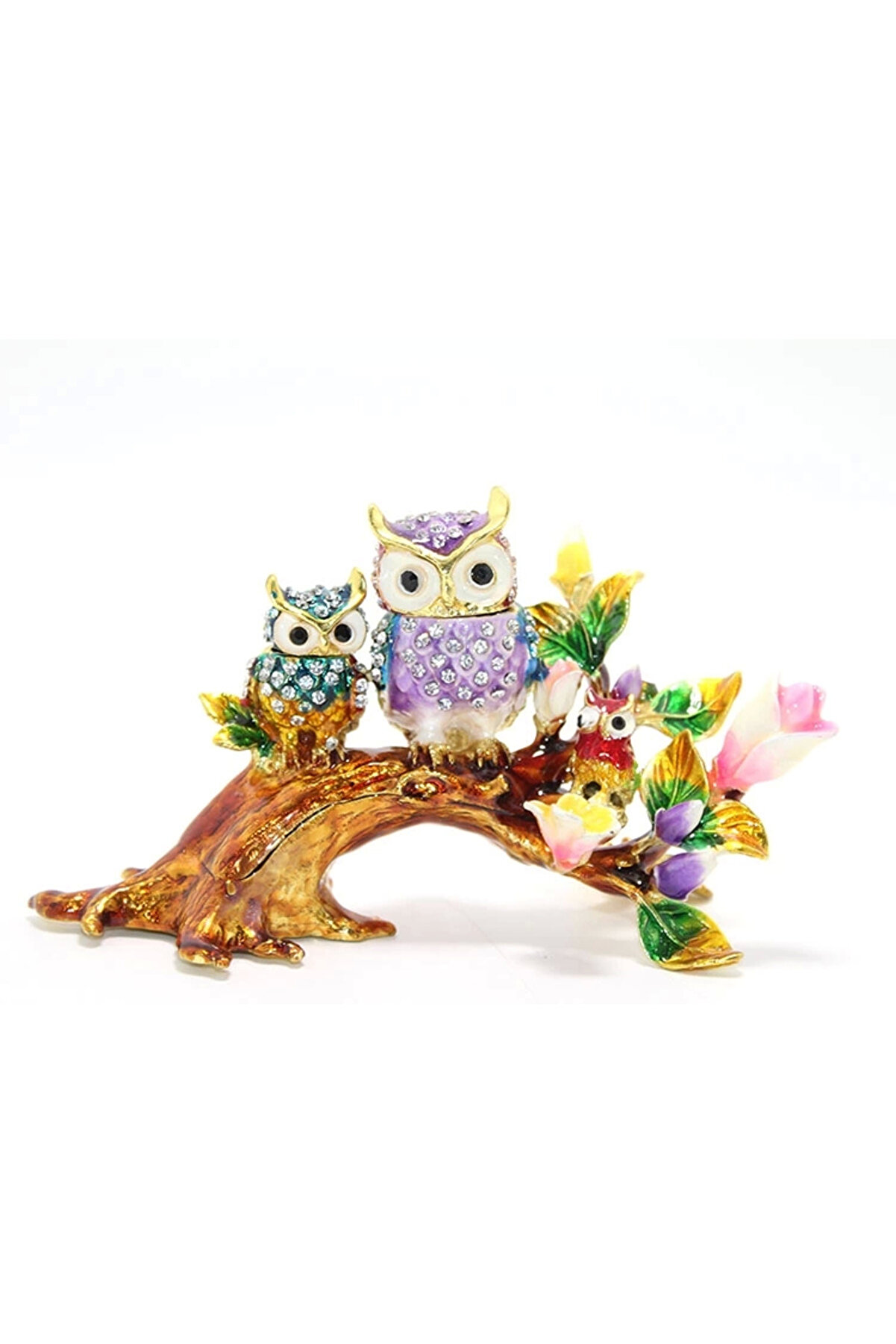 Ynt Swaroski̇ Dal &Uuml;st&uuml;nde 3 L&uuml; Baykuş Alk2038