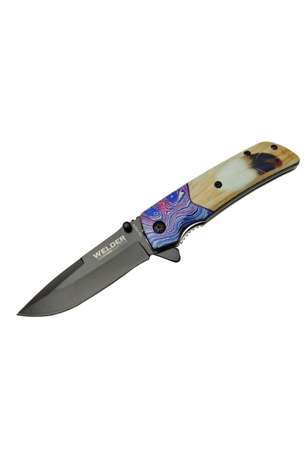 evimdeyokyok Tüylü Çakı 20,5 cm Yarı Otomatik