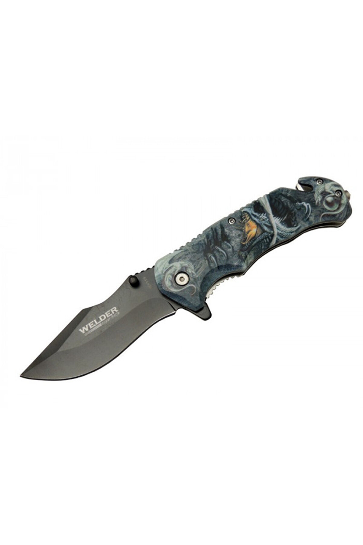 evimdeyokyok Kurtarma Çakısı 21,5 cm Yarı Otomatik