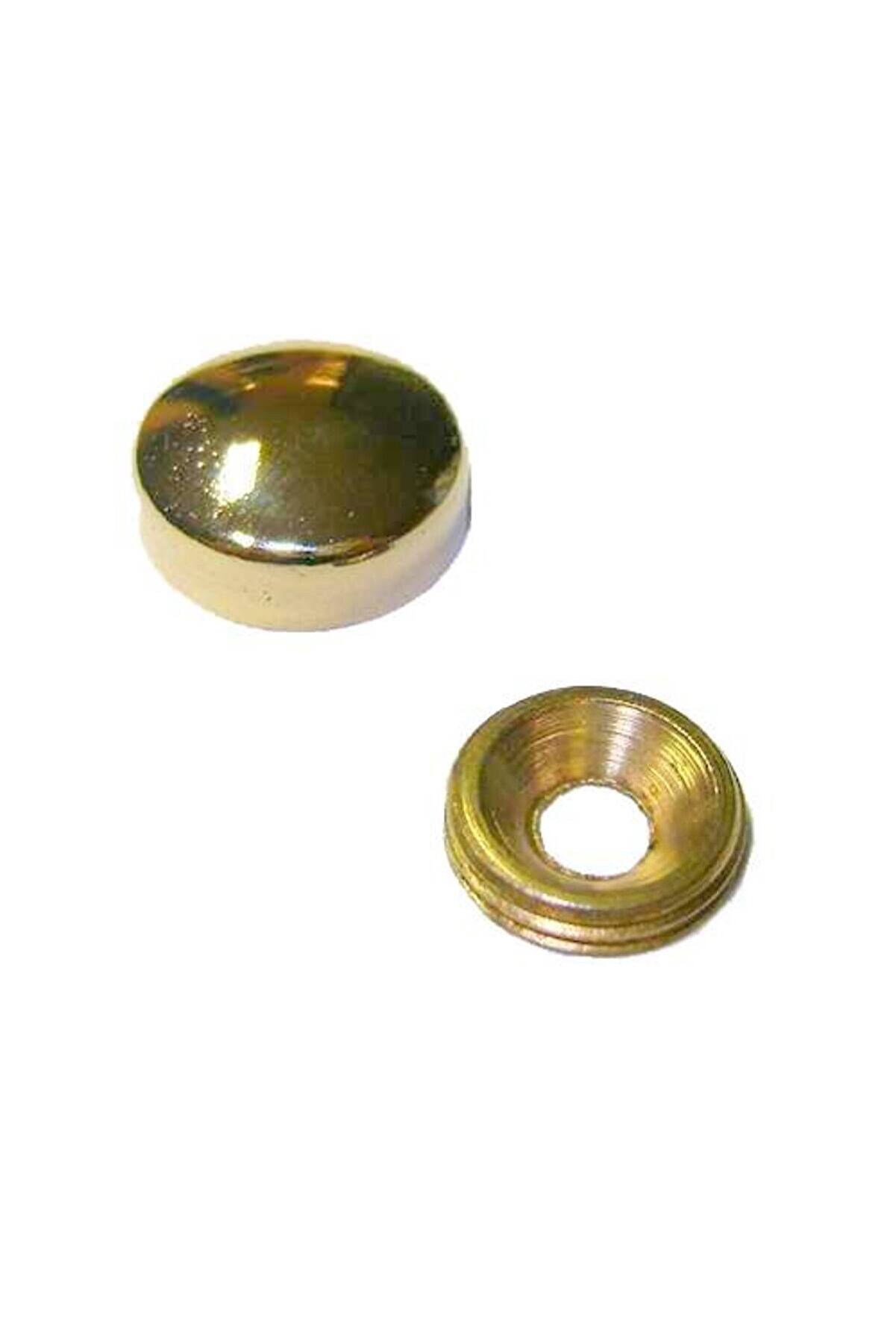 evimdeyokyok Vida Kapama Kapağı 13 mm, Sarı - 100 Adet