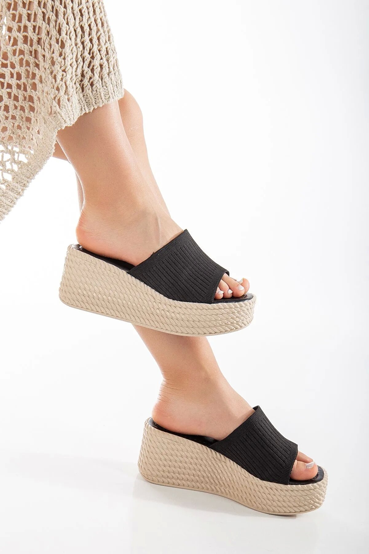 Gult Kadın Dolgu Taban Tri̇ko Terli̇k