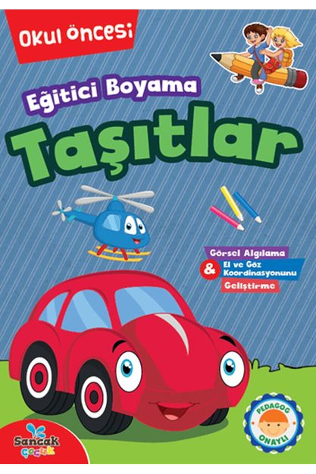 Ti̇maş Yayınları Eği̇ti̇ci̇ Boyama - Taşıtlar