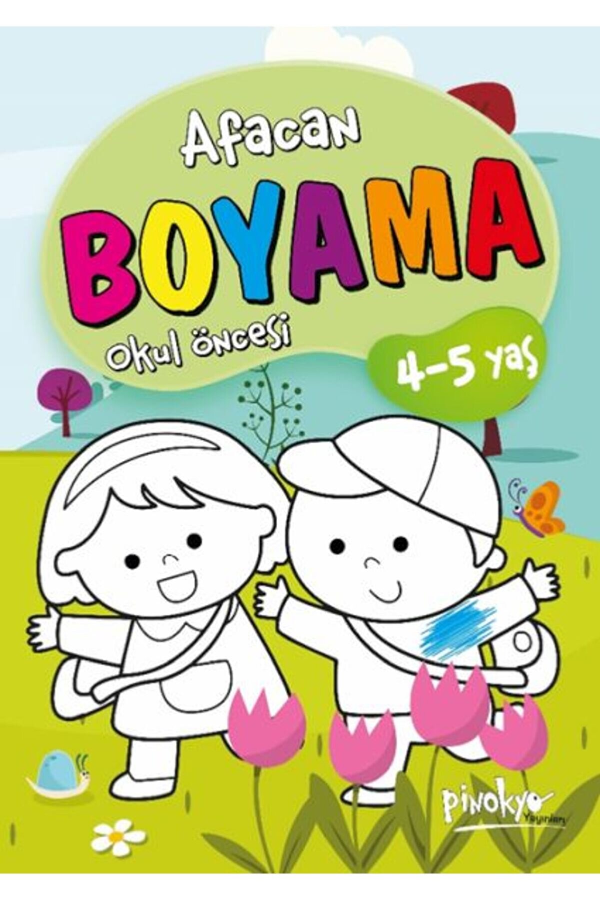 İthaki̇ Yayınları Afacan Boyama Okul &Ouml;ncesi̇ 4-5 Yaş