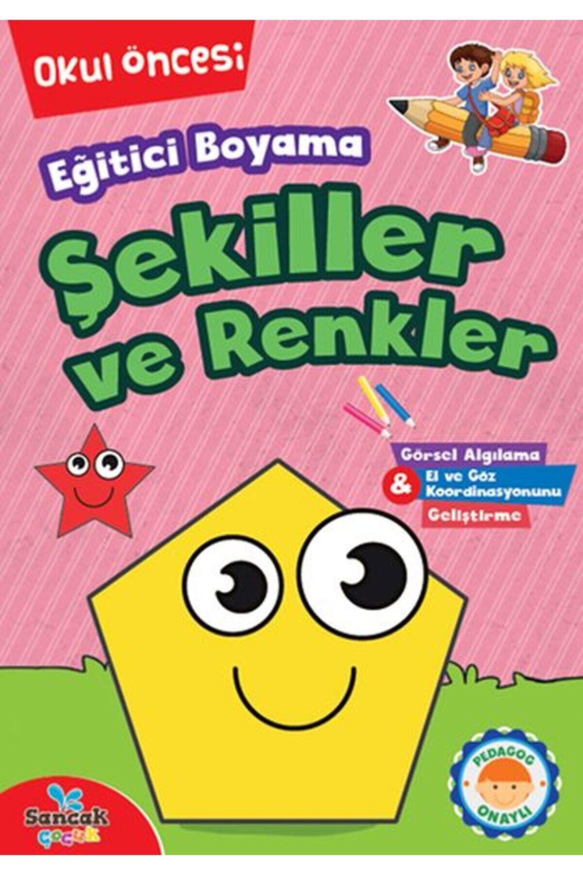 Ti̇maş Yayınları Eği̇ti̇ci̇ Boyama - Şeki̇ller Ve Renkler
