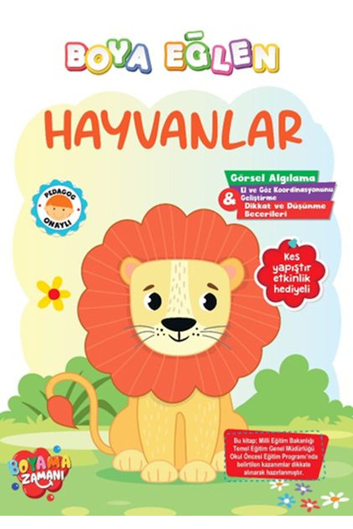 İthaki̇ Yayınları Boya Eğlen - Hayvanlar