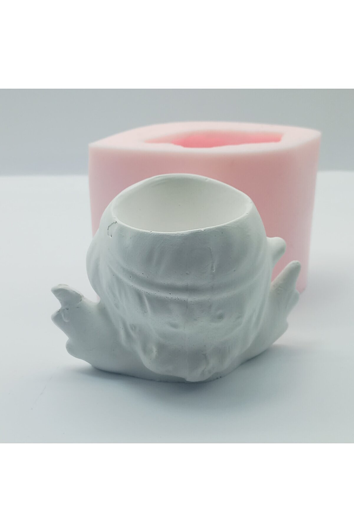 Kalıpcınızburada Melek Saksı Si̇li̇kon Kalıp  - K7452