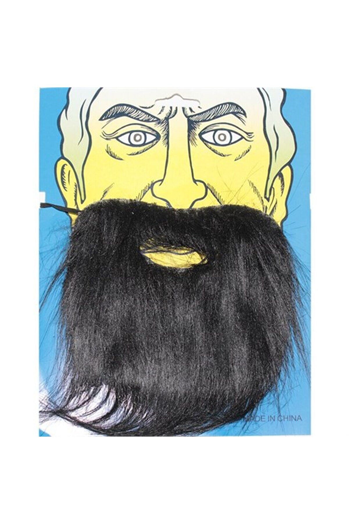 Go İthalat Si̇yah Renk Takma Sakal Bıyık Takımı (5258)