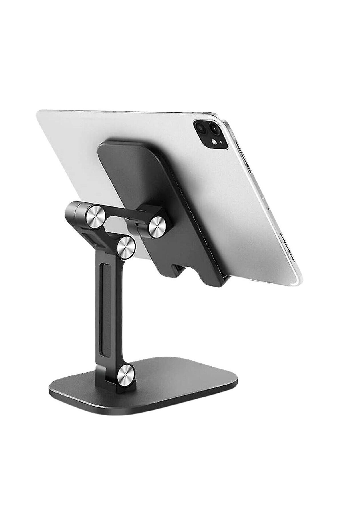 Go İthalat Plasti̇k Ayarlanabi̇li̇r Kaydırmaz Taban Telefon Tablet Standı (4457)
