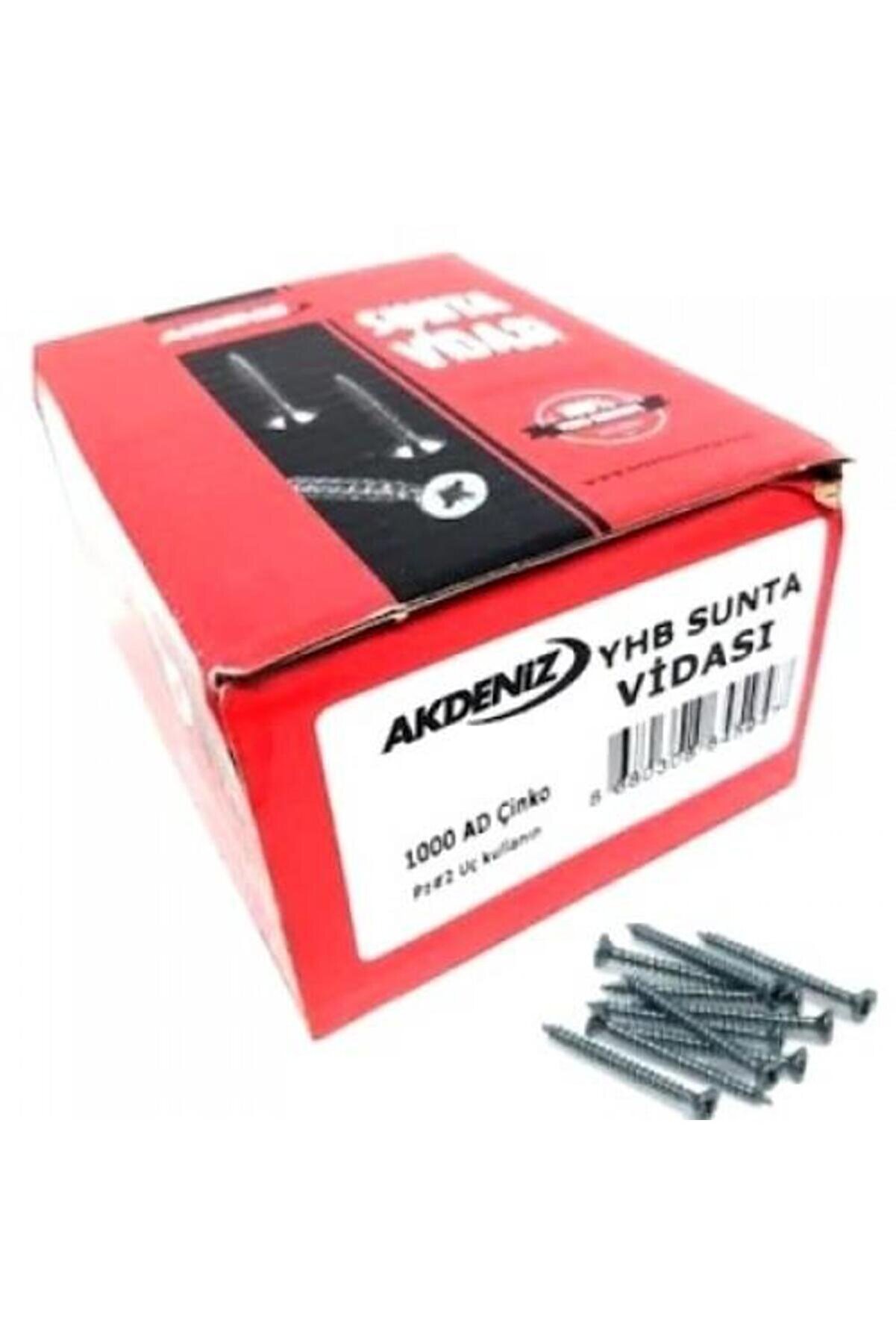 Akdeniz Sunta Vidası (PAKET) 4x40mm - 500lü