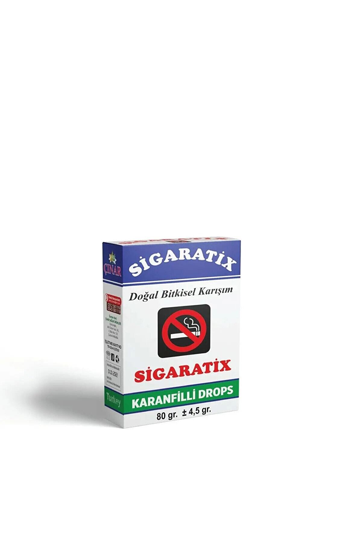 Si̇garati̇x Karanfi̇lli̇ Drops 80 Gr 03/2023 Mi̇adlı