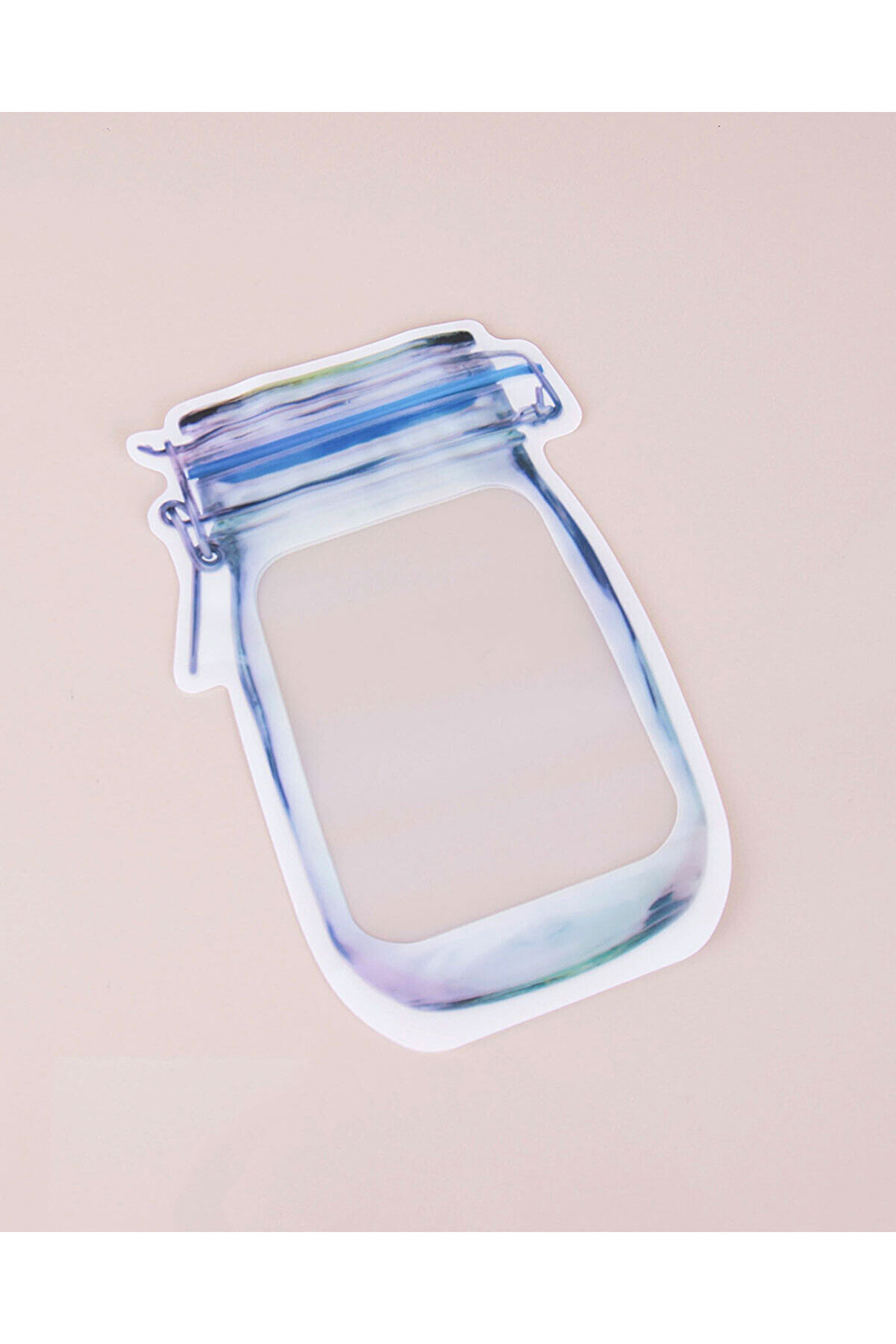 Ethab Ti̇caret Kavanoz G&ouml;r&uuml;n&uuml;ml&uuml; Ki̇li̇tli̇ Saklama Poşeti̇ 620 Ml (1 Adet )