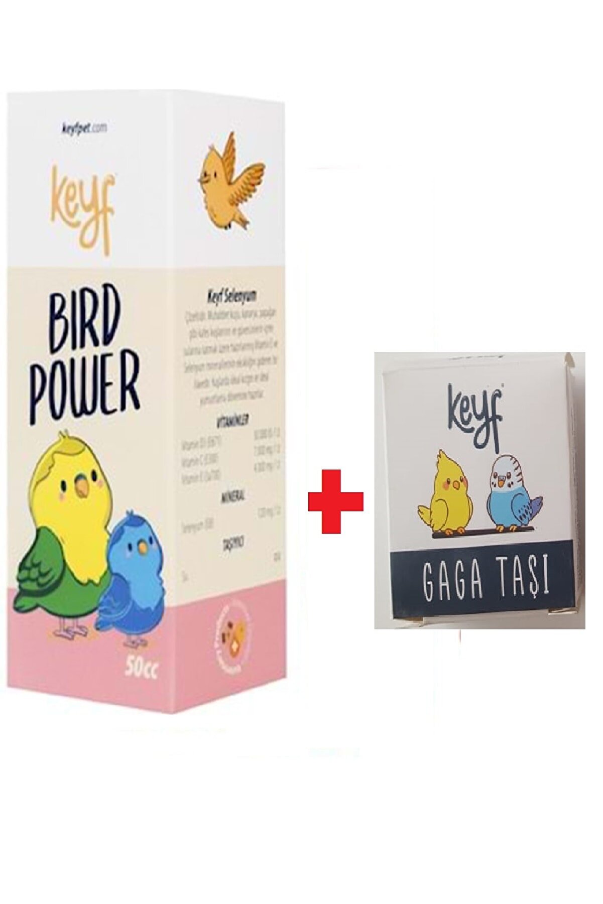 Keyf Bırd Power 50 Cc( Kuşlarda Ideal Kızgın Ve Ideal Yumurtlama D&ouml;nemi̇ne Hazırlar) + Gaga Taşı