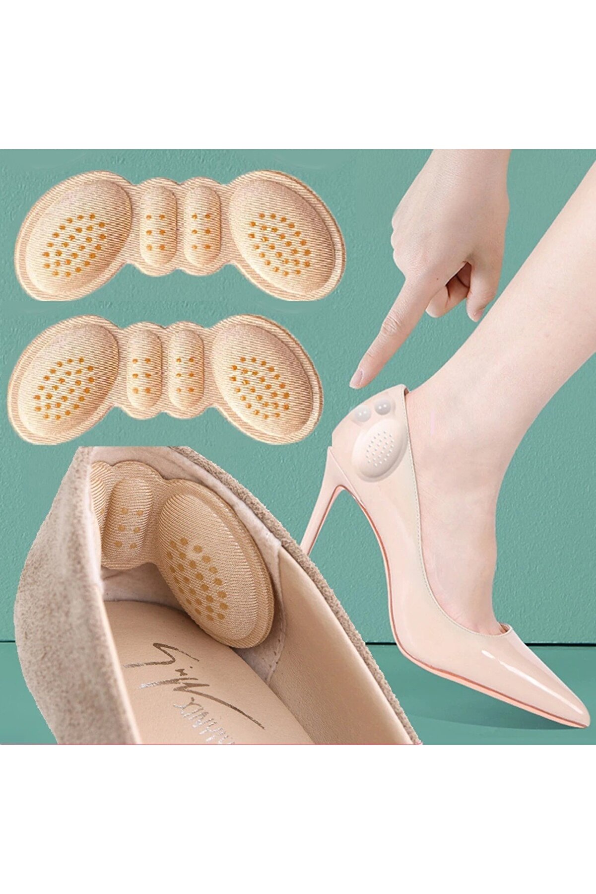 Afrodi̇t Gi̇yi̇m Ayakkabı Vurma &Ouml;nleyi̇ci̇ Ve Daraltma Pedi̇ B&uuml;y&uuml;k Boy Foam