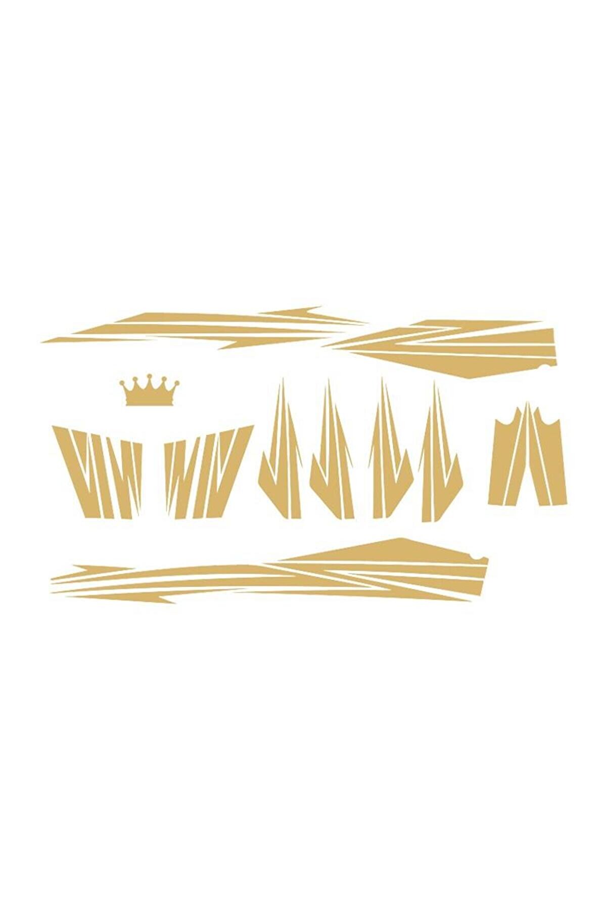 Refleks Motor Gold Cup Sti̇cker Seti̇